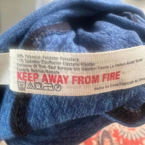 Free People Movement Yoga Hi Rise Infinity Leggings Bright Ocean Blue  Size S - Picture 10 of 13